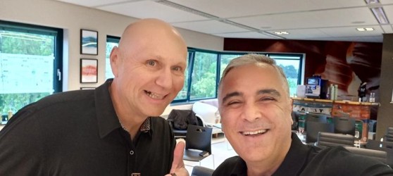 Mehdi Hoseini with Dave West, CEO of Scrum.org