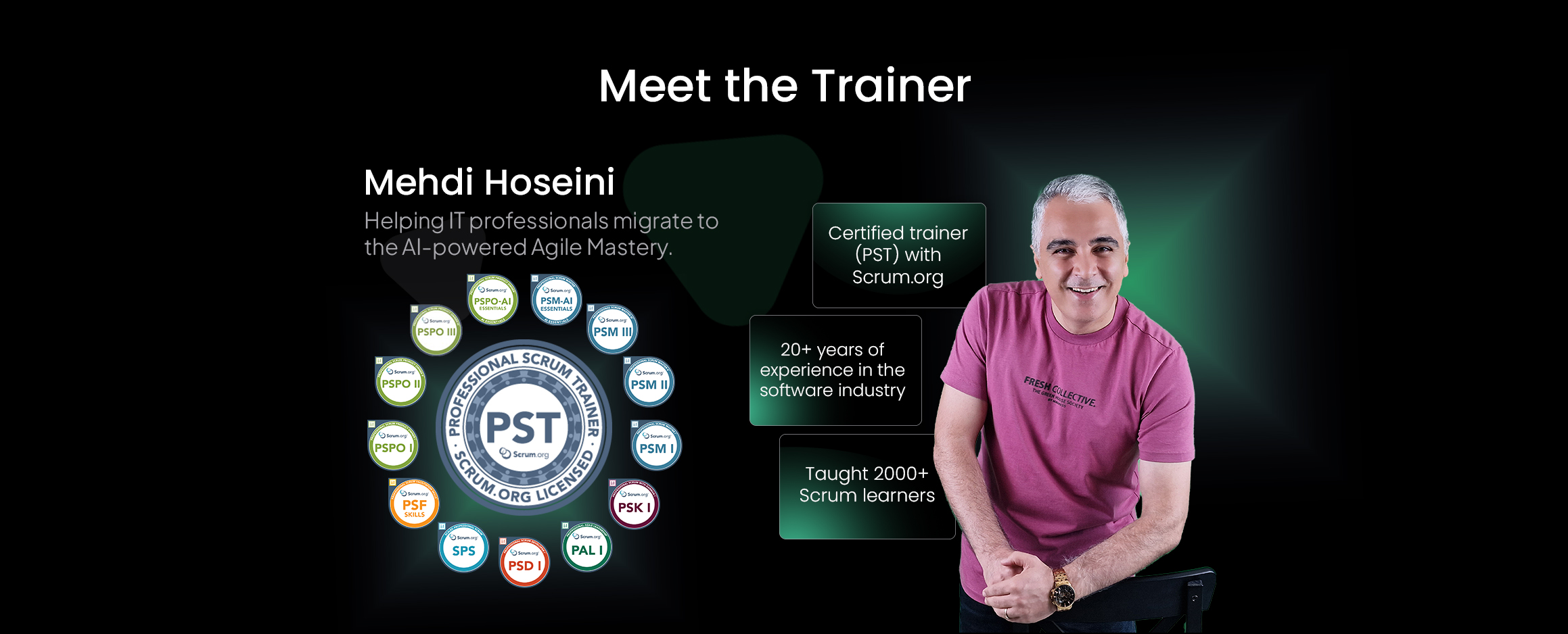 Mehdi Hoseini - Professional Scrum Trainer